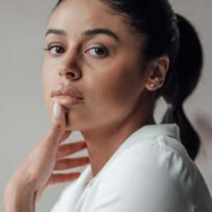 melat t. deep in thought