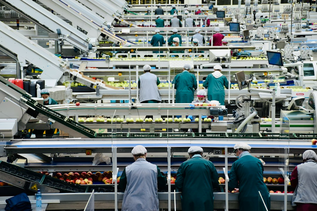 Industrial production facility illustrating manufacturing operations and supply-chain capacity