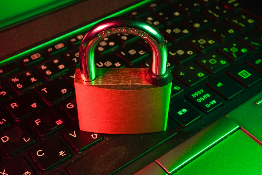 Cybersecurity image illustrating digital protection, invoice fraud prevention, and small-business risk management.
